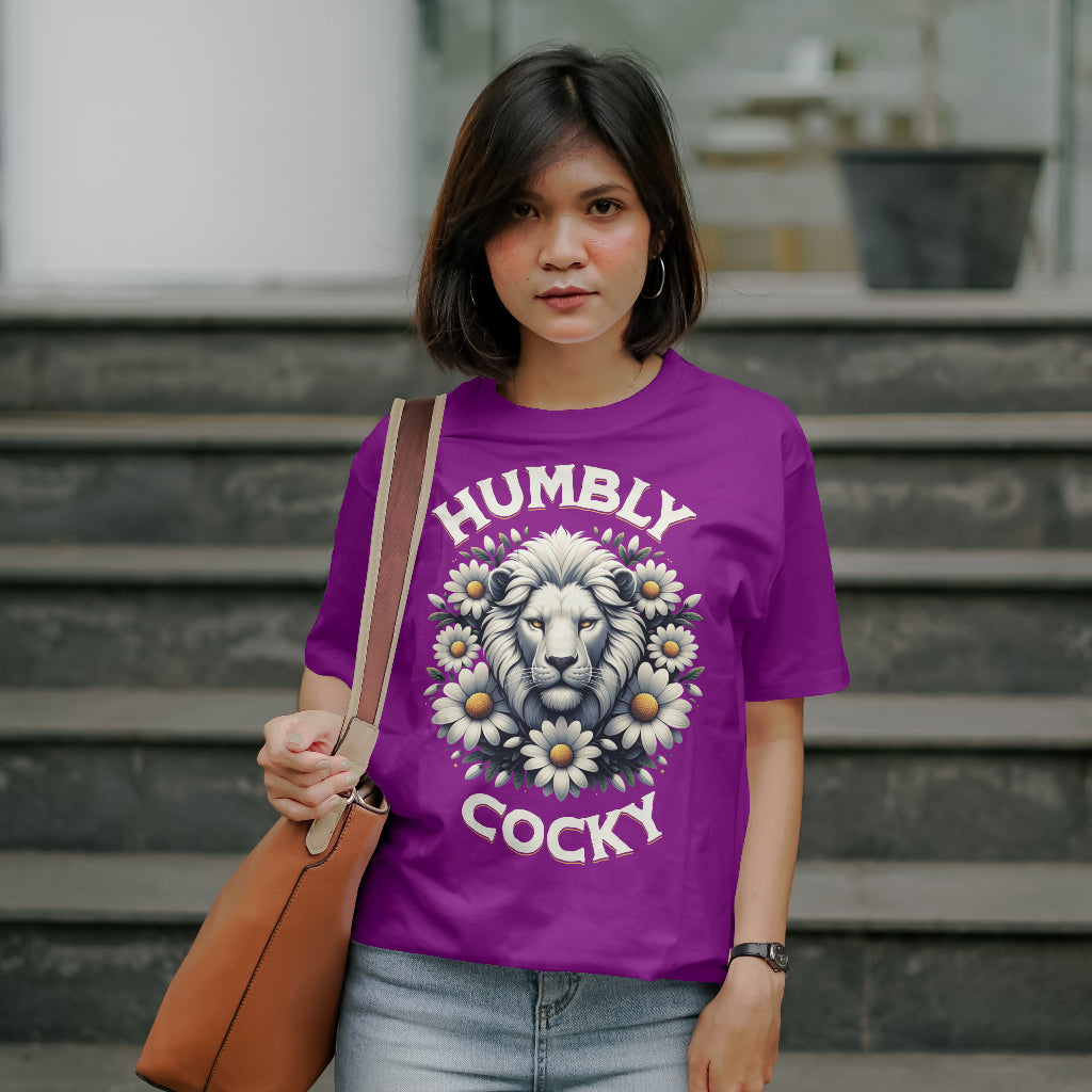 Lion Meets Daisy T Shirt