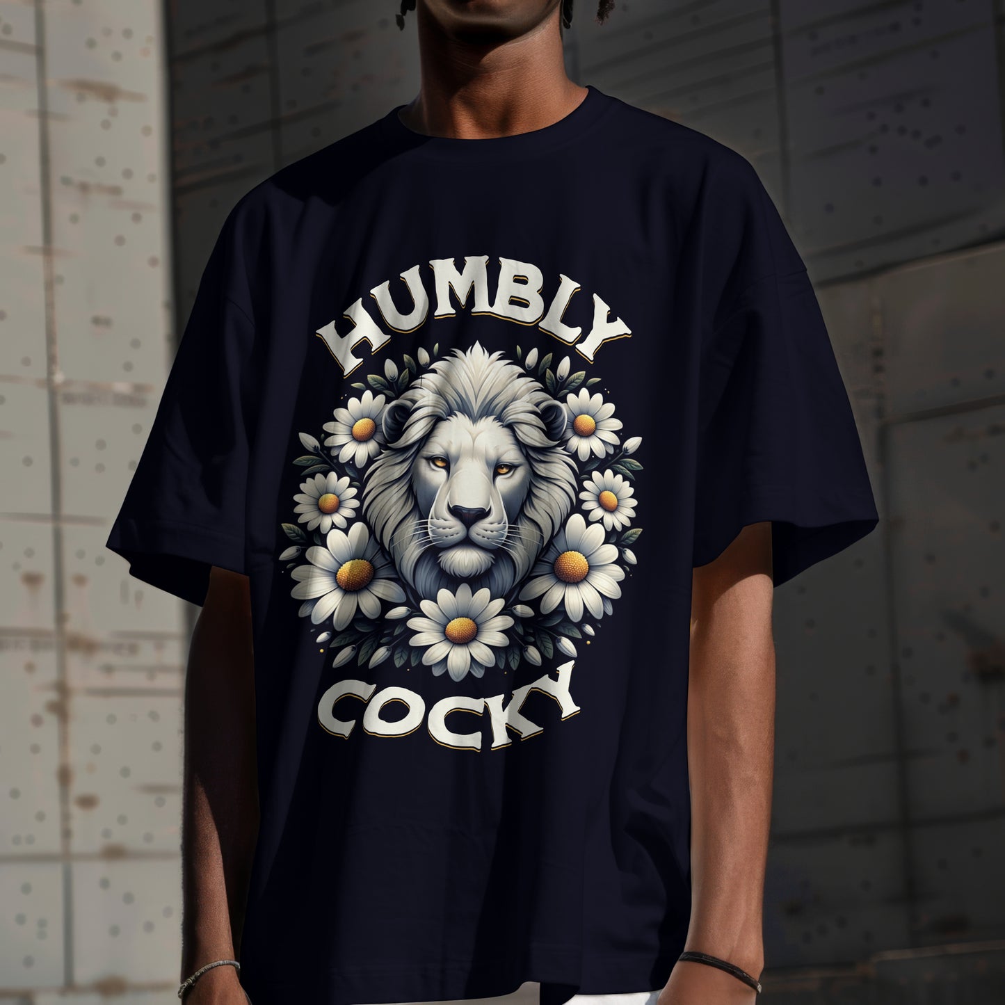 Lion Meets Daisy T Shirt